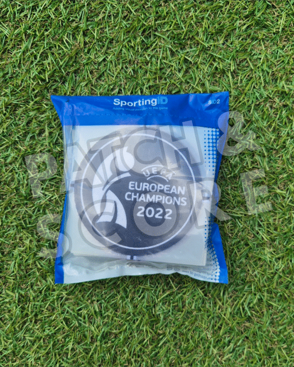 Original Player Issue 2024-25 England Women UEFA European Champions 2022 Patch Sporting ID Original Player Issue 2024-25 England Women UEFA European Champions 2022 Patch | Sporting ID