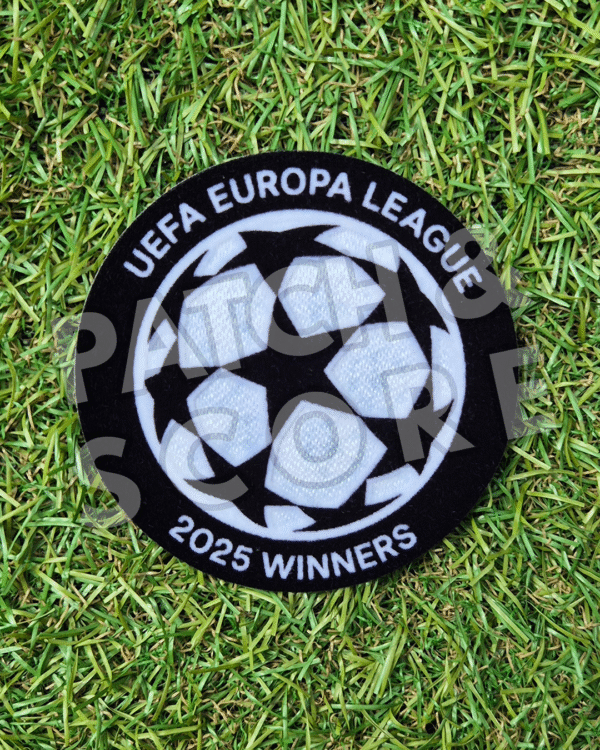 Original Player Issue 2025-26 UEFA Europa League Winner 2025 Patch | Sporting ID Original Player Issue 2025-26 UEFA Europa League Winner 2025 Patch | Sporting ID