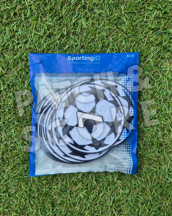 Original Player Issue 2024-26 UEFA Champions League AC Milan Starball Patch | Sporting ID Original Player Issue 2024-2027 UEFA Champions League AC Milan Starball Patch | Sporting ID