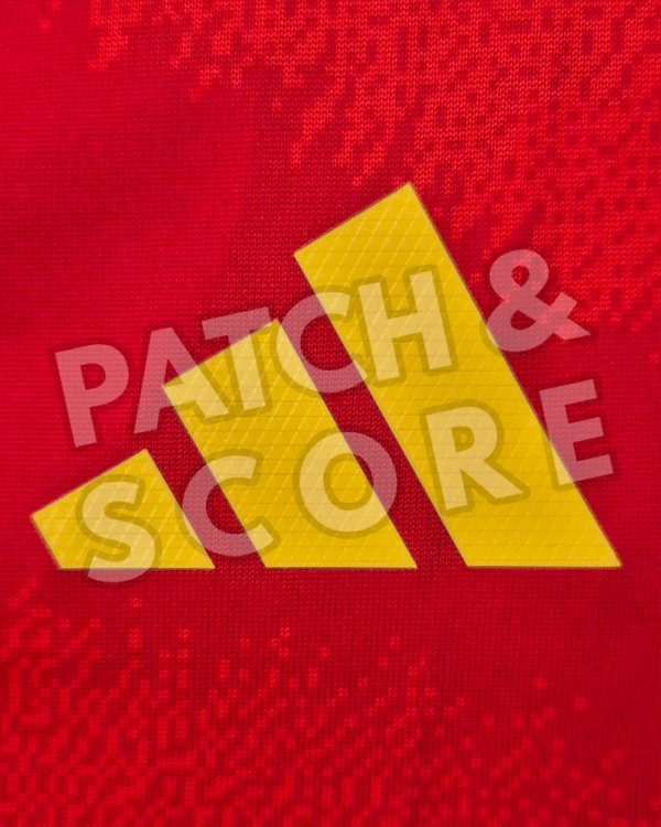 Adidas Spain 2024 Sample Authentic Home adidas logo Adidas "Spain Olympics 2024" Authentic Template Home Shirt Size Small