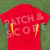 Adidas Spain 2024 Sample Authentic Home shirt M back Adidas "Spain Olympics 2024" Authentic Template Home Shirt Size Medium