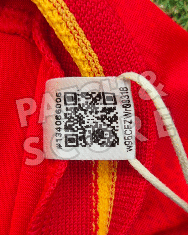 Adidas Spain 2024 Sample Authentic Home shirt M qr code Adidas "Spain Olympics 2024" Authentic Template Home Shirt Size Medium