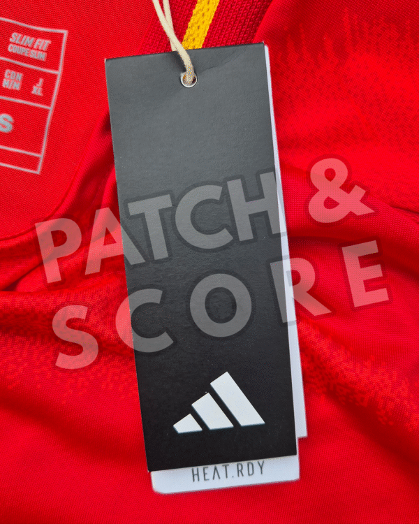 Adidas Spain 2024 Sample Authentic Home shirt M tag Adidas "Spain Olympics 2024" Authentic Template Home Shirt Size Medium