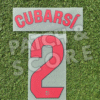Curbarsi 24-25 away name set Original Player Issue 2024-25 FC Barcelona Curbarsí La Liga Away Name Set | Stahls TPT