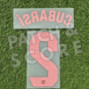 Curbarsi 24-25 away name set back Original Player Issue 2024-25 FC Barcelona Curbarsí La Liga Away Name Set | Stahls TPT