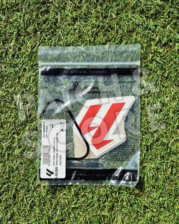 La Liga 2024-2026 Patch bag front Original Player Issue 2024-26 La Liga Patch | Avery Dennison