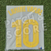 Lamine yamal 25-26 ucl home name set Original Player Issue 2025-26 FC Barcelona Lamine Yamal Champions League Home Name Set | Stahls TPT
