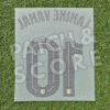 Lamine yamal 25-26 ucl home name set back Original Player Issue 2025-26 FC Barcelona Lamine Yamal Champions League Home Name Set | Stahls TPT