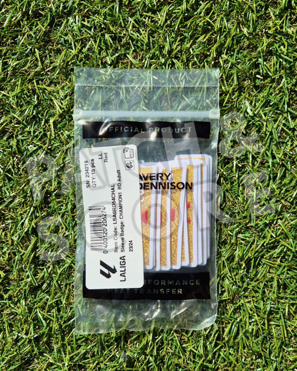 Original Player Issue 2025-26 Barcelona La Liga Winner 2024 2025 bag Original Player Issue 2024-25 Real Madrid Patch La Liga Champions 2023-24 | Avery Dennison