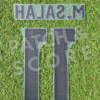 Original Player Issue M. Salah Premier League 2023-2026 Name Set White back Original Player Issue M. Salah Premier League 2023-2026 Name Set White