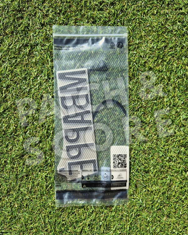 Real Madrid Mbappe 2025-26 Away Name 1 Original Player Issue 2025-26 Real Madrid Mbappé Champions League Away Name Set | Avery Dennison