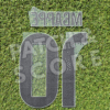 Real Madrid Mbappe 2025-26 Away Name set back Original Player Issue 2025-26 Real Madrid Mbappé Champions League Away Name Set | Avery Dennison