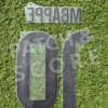 Real Madrid Mbappe 2025-26 Home Name set back Original Player Issue 2025-26 Real Madrid Mbappé Champions League Home Name Set | Avery Dennison